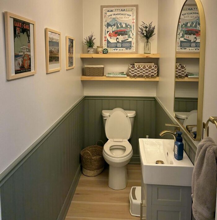 Cloakroom Upgrade after renovation